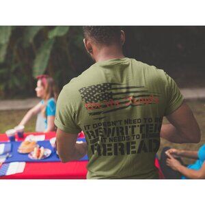 1776 Constitution Tee,Patriotic American Flag Shirt, We The People Statement Tee